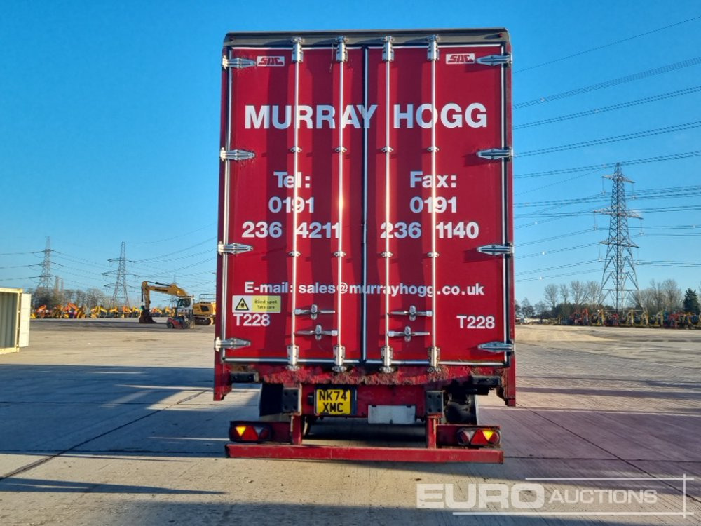 2013 SDC Tri Axle Curtainsider Trailer - Тентованный полуприцеп: фото 4 2013 SDC Tri Axle Curtainsider Trailer - Тентованный полуприцеп: фото 4