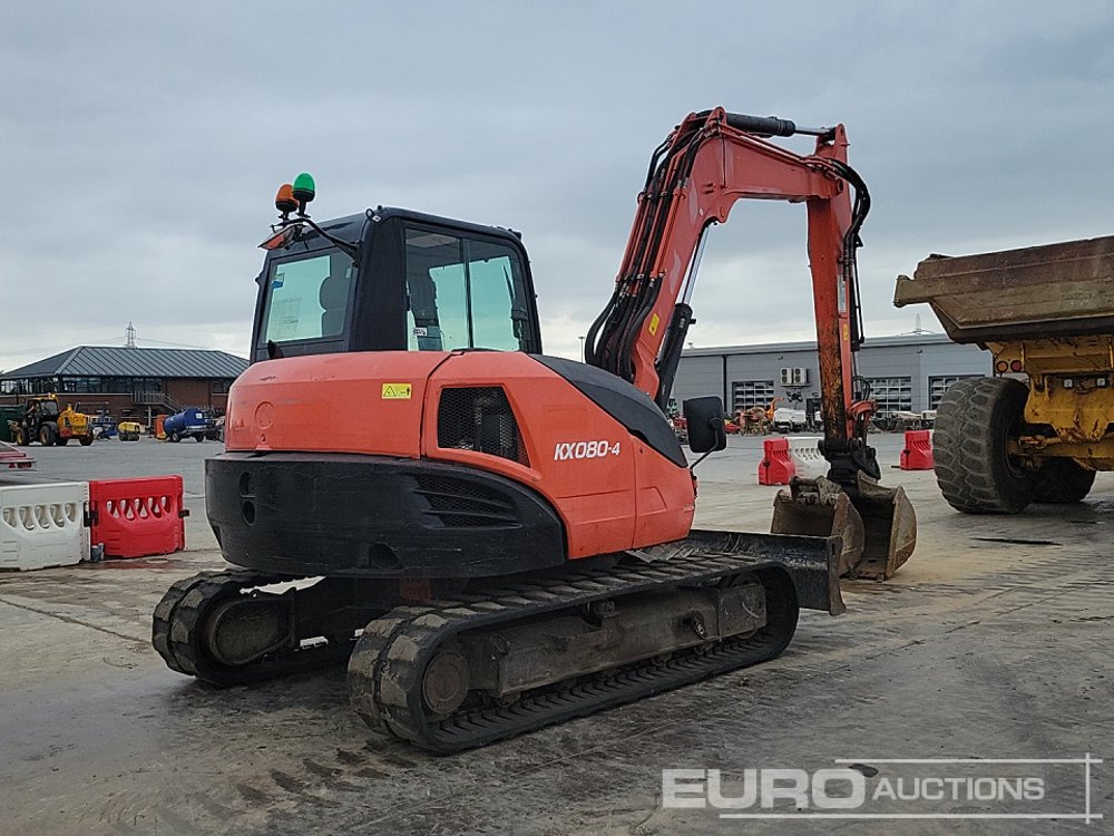 2014 Kubota KX080-4 - Мини-экскаватор: фото 5 2014 Kubota KX080-4 - Мини-экскаватор: фото 5