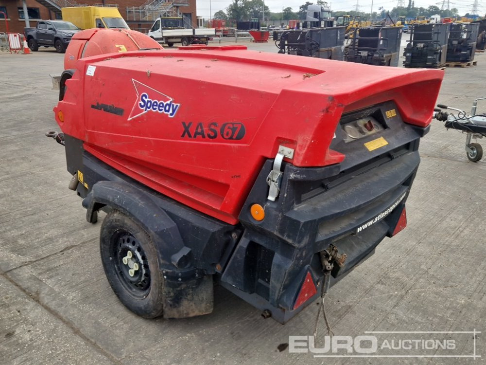 2015 Atlas Copco XAS 67 - Воздушный компрессор: фото 3 2015 Atlas Copco XAS 67 - Воздушный компрессор: фото 3