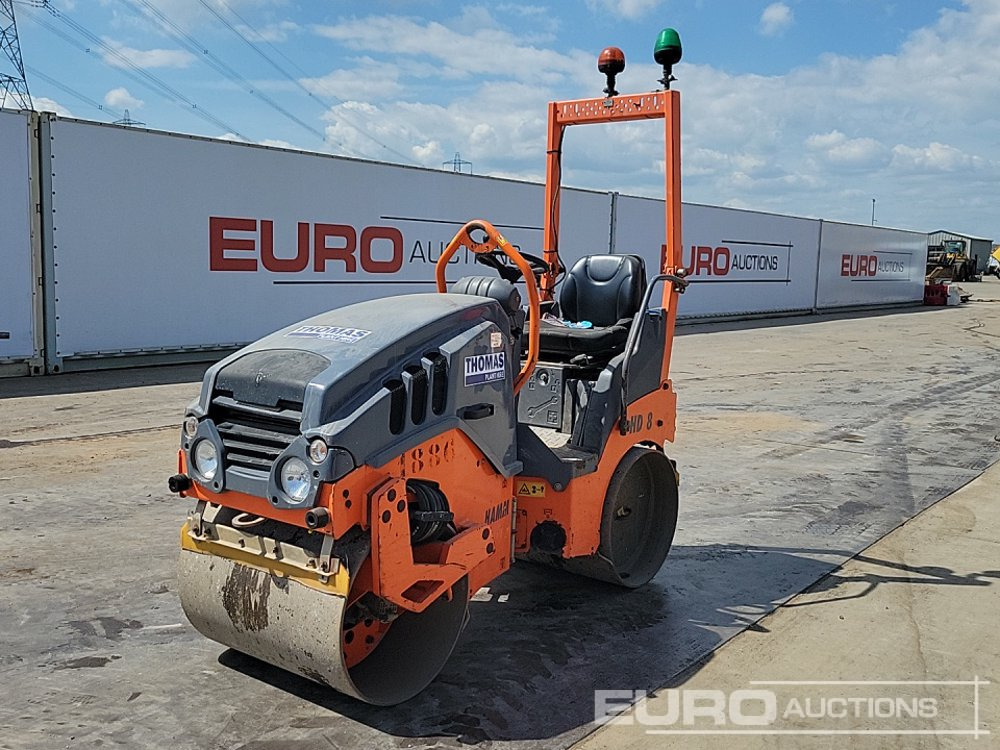 2015 Hamm HD8VV - Каток: фото 1 2015 Hamm HD8VV - Каток: фото 1