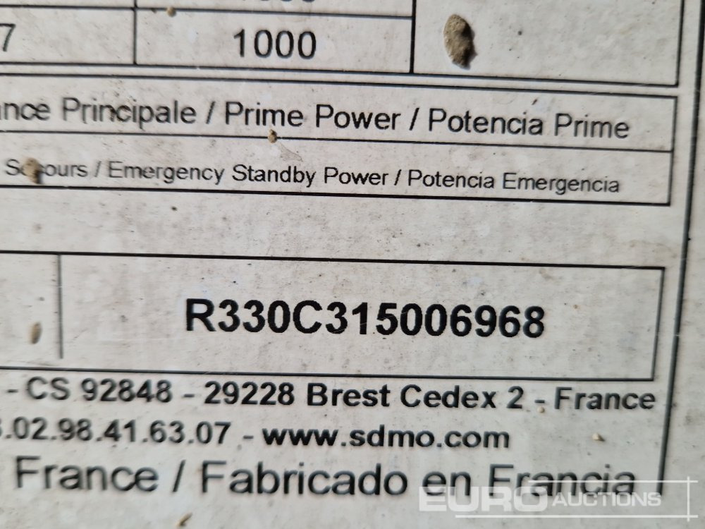 Электрогенератор 2015 SDMO R330C3: фото 30