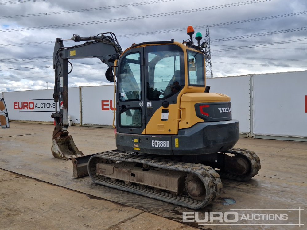 2015 Volvo ECR88D - Мини-экскаватор: фото 3 2015 Volvo ECR88D - Мини-экскаватор: фото 3
