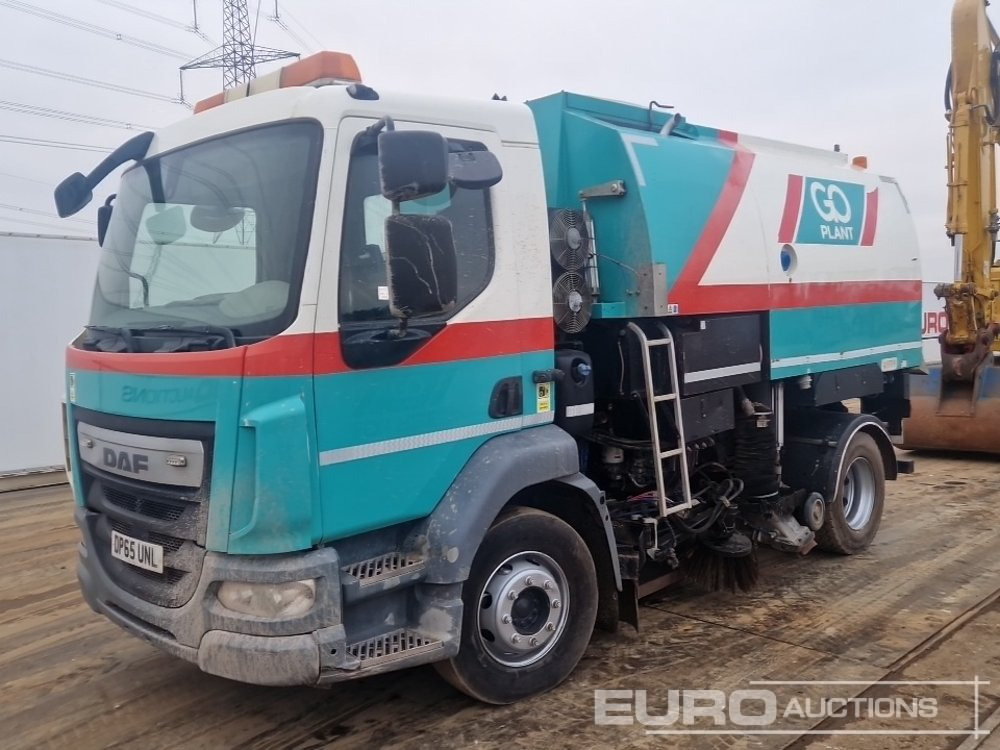2016 DAF LF55.220 - Подметально-уборочная машина: фото 1 2016 DAF LF55.220 - Подметально-уборочная машина: фото 1