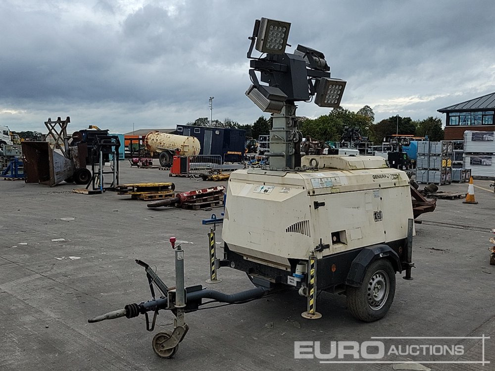 2016 Generac Battery LED-1 Single Axle LED Lighting Tower, 1 Cylinder Engine - Осветительная мачта: фото 1 2016 Generac Battery LED-1 Single Axle LED Lighting Tower, 1 Cylinder Engine - Осветительная мачта: фото 1