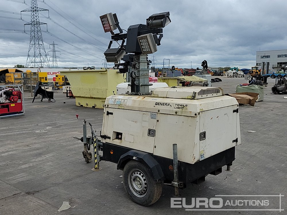 2016 Generac Battery LED-1 Single Axle LED Lighting Tower, 1 Cylinder Engine - Осветительная мачта: фото 3 2016 Generac Battery LED-1 Single Axle LED Lighting Tower, 1 Cylinder Engine - Осветительная мачта: фото 3