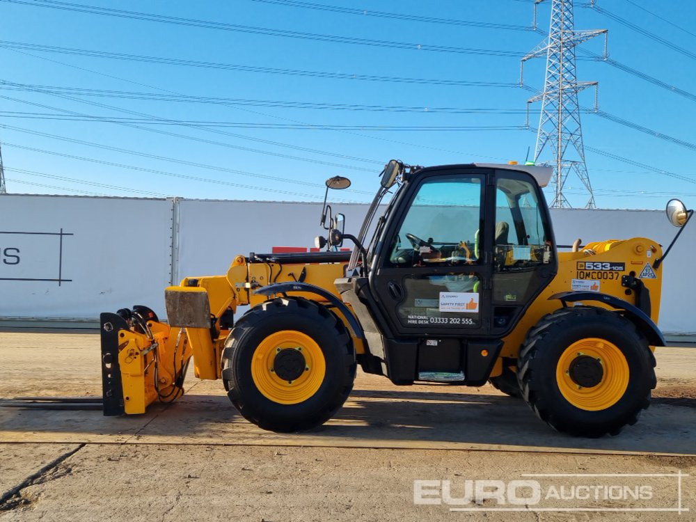 2016 JCB 535-105 - Телескопический погрузчик: фото 2 2016 JCB 535-105 - Телескопический погрузчик: фото 2