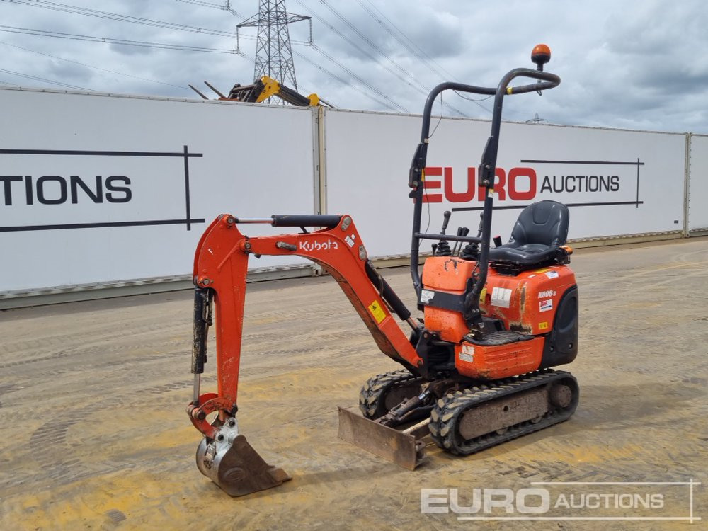2016 Kubota K008-3 - Мини-экскаватор: фото 1 2016 Kubota K008-3 - Мини-экскаватор: фото 1