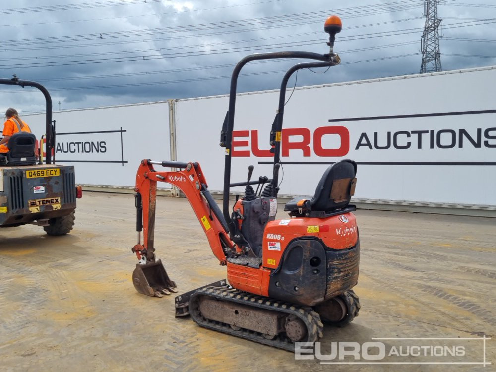 2016 Kubota K008-3 - Мини-экскаватор: фото 3 2016 Kubota K008-3 - Мини-экскаватор: фото 3