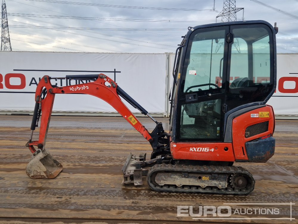 2016 Kubota KX016-4 - Мини-экскаватор: фото 2 2016 Kubota KX016-4 - Мини-экскаватор: фото 2