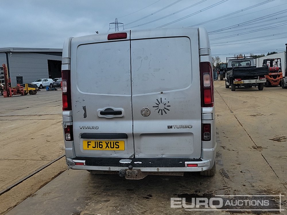 2016 Vauxhall Vivaro 2900 - Цельнометаллический фургон, Грузопассажирский фургон: фото 4 2016 Vauxhall Vivaro 2900 - Цельнометаллический фургон, Грузопассажирский фургон: фото 4
