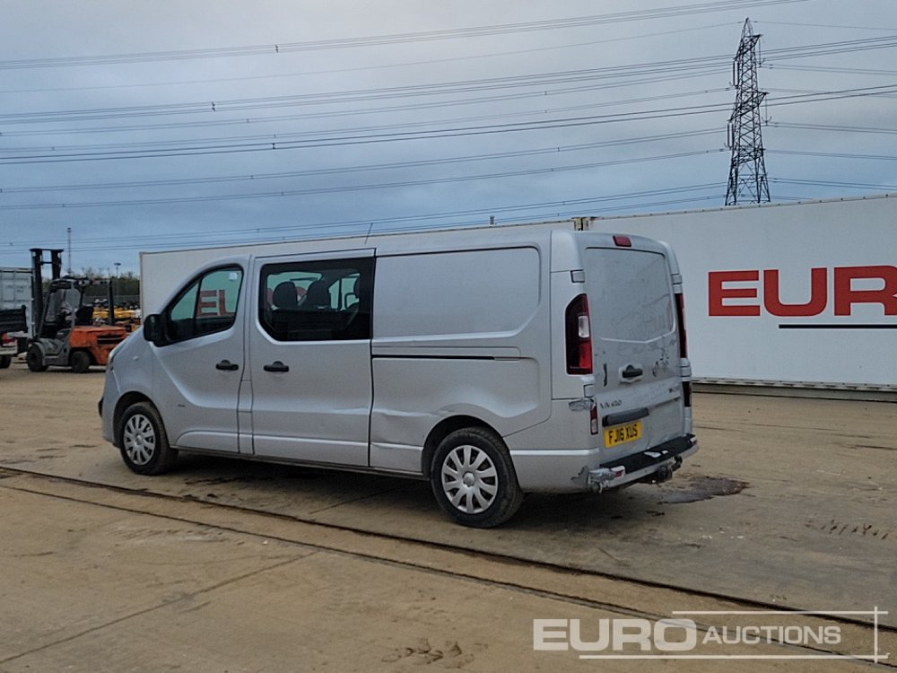 2016 Vauxhall Vivaro 2900 - Цельнометаллический фургон, Грузопассажирский фургон: фото 3 2016 Vauxhall Vivaro 2900 - Цельнометаллический фургон, Грузопассажирский фургон: фото 3