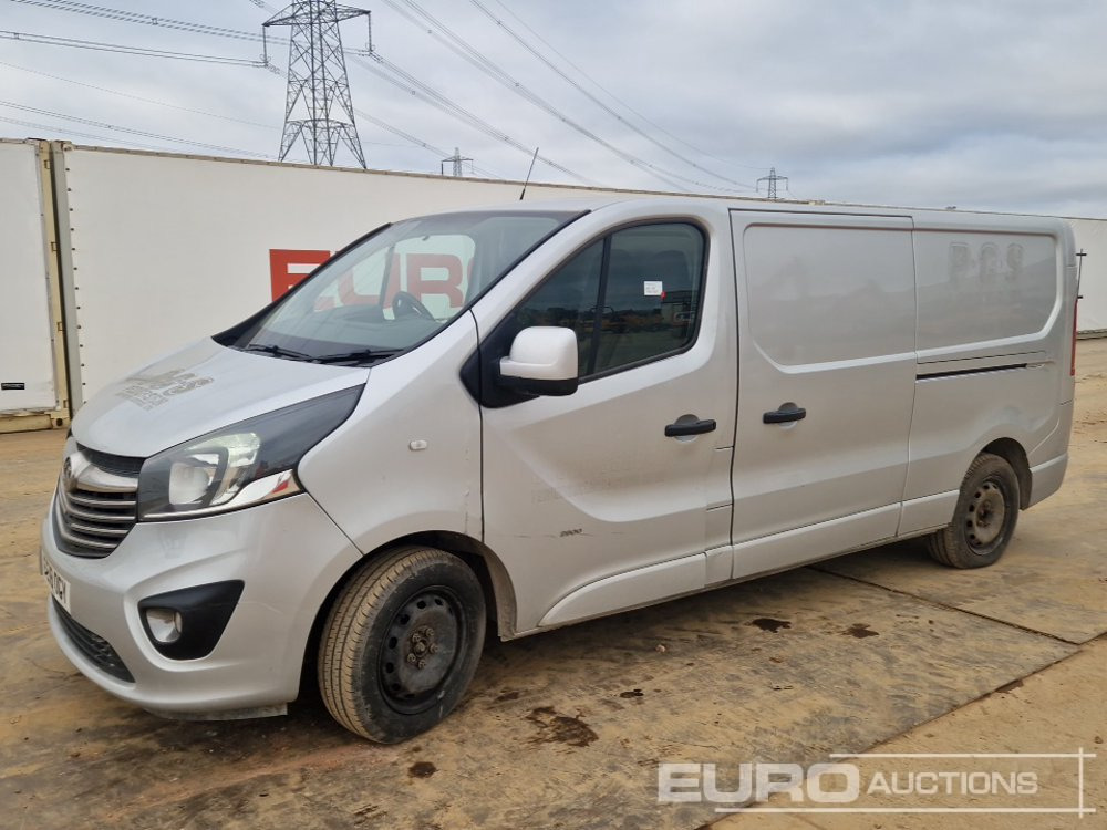 2016 Vauxhall Vivaro - Цельнометаллический фургон: фото 1 2016 Vauxhall Vivaro - Цельнометаллический фургон: фото 1