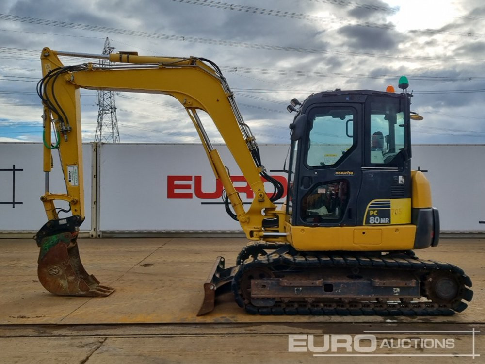 2017 Komatsu PC80MR-3 - Мини-экскаватор: фото 2 2017 Komatsu PC80MR-3 - Мини-экскаватор: фото 2