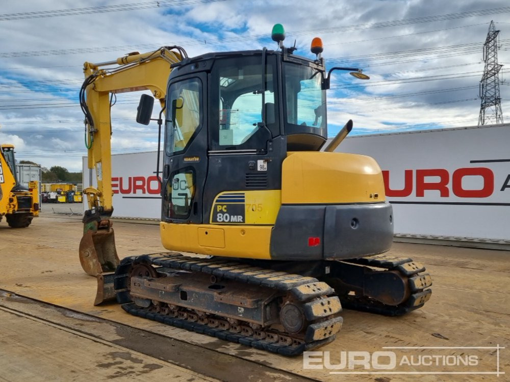 2017 Komatsu PC80MR-3 - Мини-экскаватор: фото 3 2017 Komatsu PC80MR-3 - Мини-экскаватор: фото 3