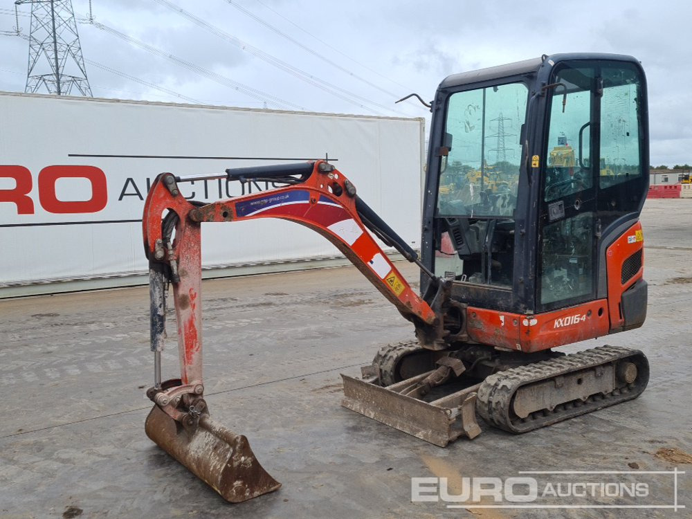 2017 Kubota KX016-4 - Мини-экскаватор: фото 1 2017 Kubota KX016-4 - Мини-экскаватор: фото 1