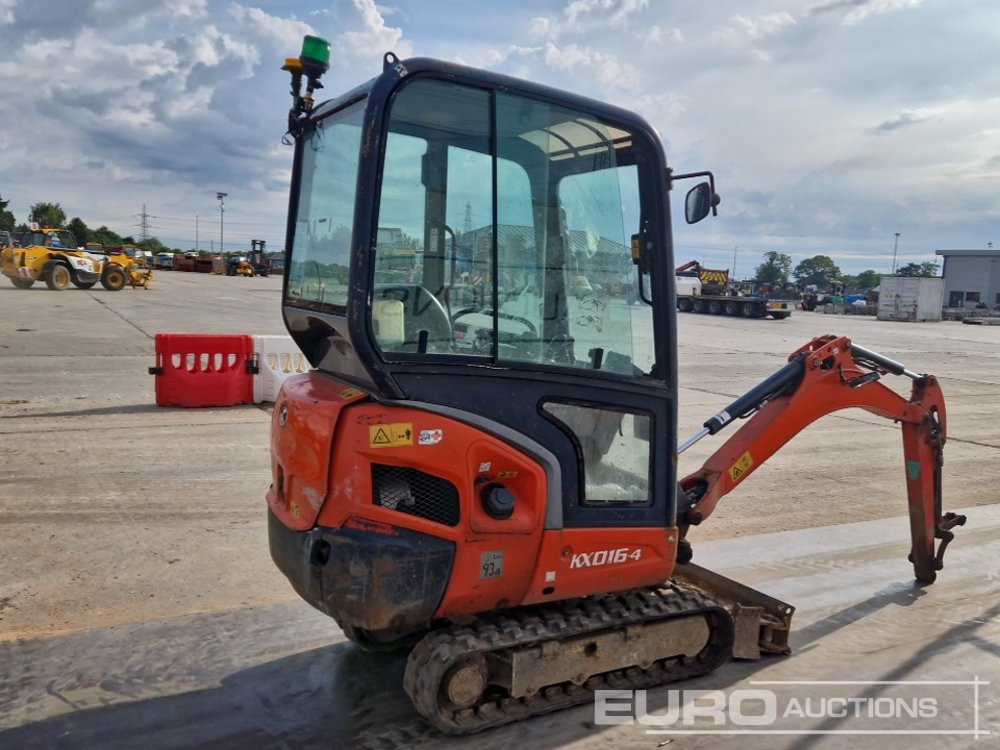 2017 Kubota KX016-4 - Мини-экскаватор: фото 5 2017 Kubota KX016-4 - Мини-экскаватор: фото 5