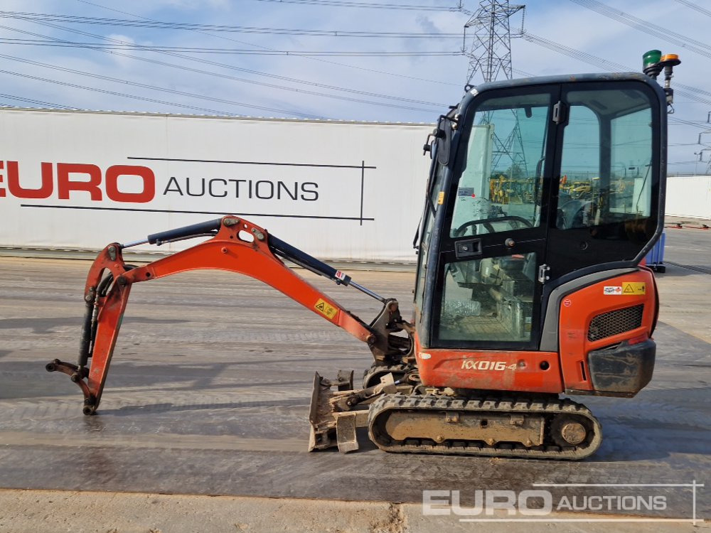 2017 Kubota KX016-4 - Мини-экскаватор: фото 2 2017 Kubota KX016-4 - Мини-экскаватор: фото 2