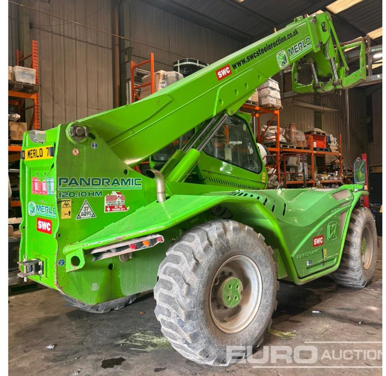 2017 Merlo P120.10 HM - Телескопический погрузчик: фото 3 2017 Merlo P120.10 HM - Телескопический погрузчик: фото 3
