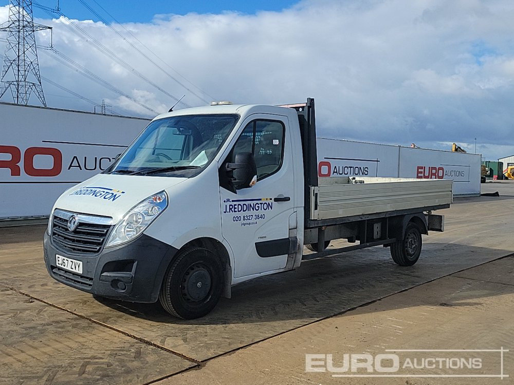 2017 Vauxhall Movano 3500 - Малотоннажный бортовой грузовик: фото 1 2017 Vauxhall Movano 3500 - Малотоннажный бортовой грузовик: фото 1