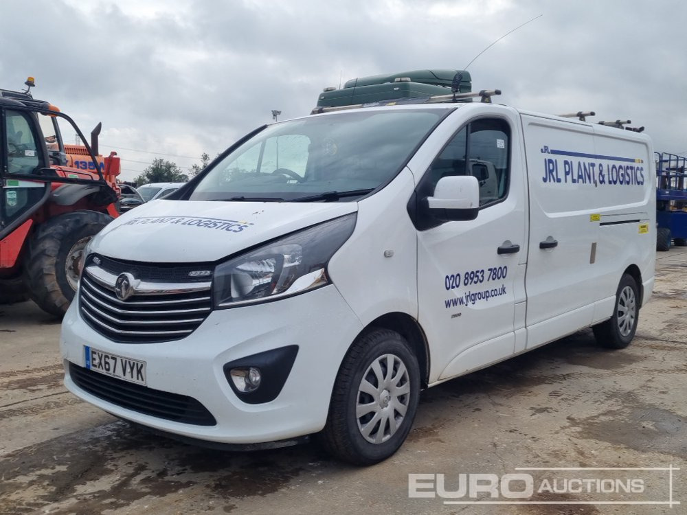 2017 Vauxhall Vivaro 2900 - Легковой фургон: фото 1 2017 Vauxhall Vivaro 2900 - Легковой фургон: фото 1