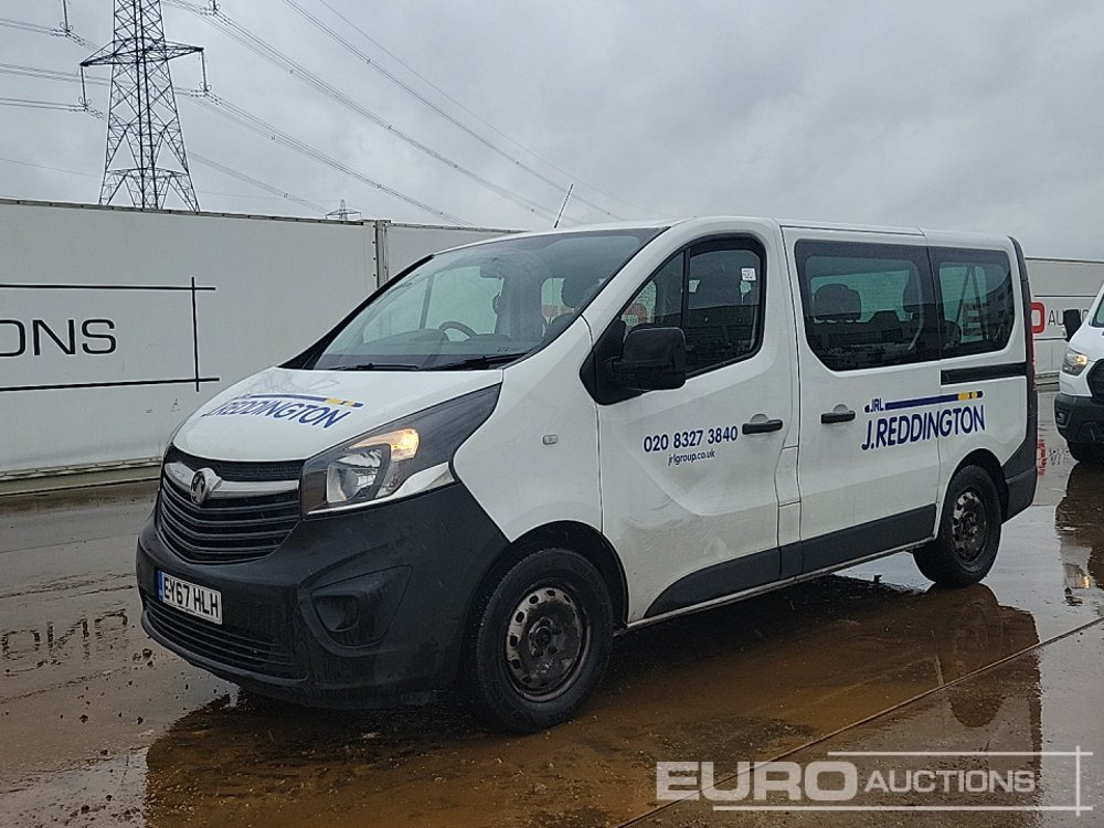 2017 Vauxhall Vivaro - Пассажирский фургон: фото 1 2017 Vauxhall Vivaro - Пассажирский фургон: фото 1