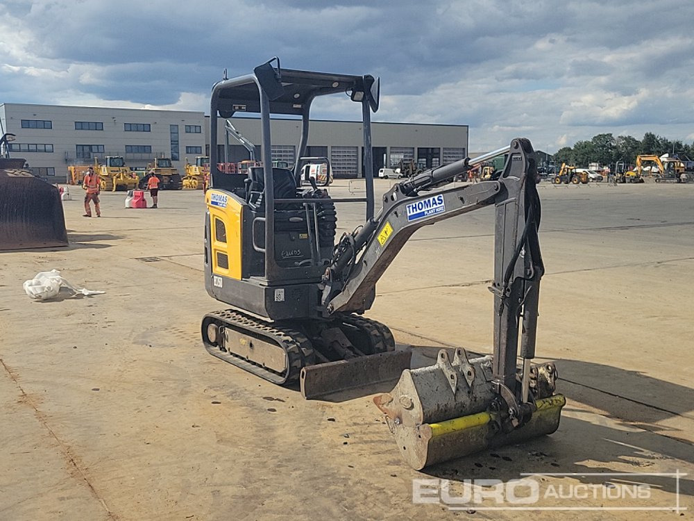 Мини-экскаватор 2017 Volvo EC15D: фото 7