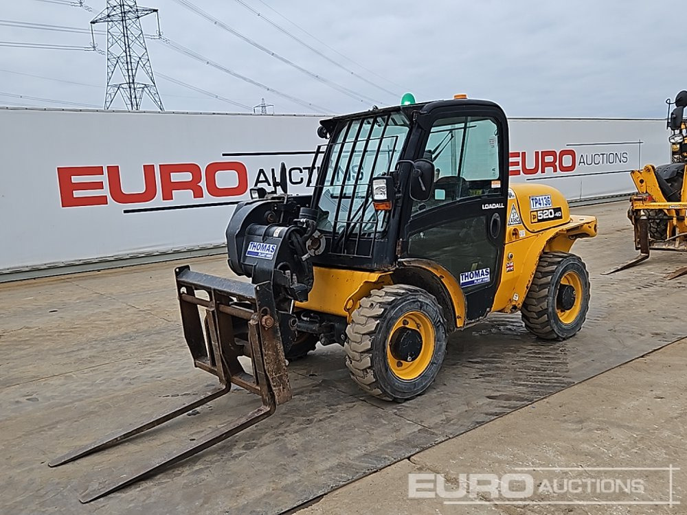 2018 JCB 520-40 - Телескопический погрузчик: фото 1 2018 JCB 520-40 - Телескопический погрузчик: фото 1