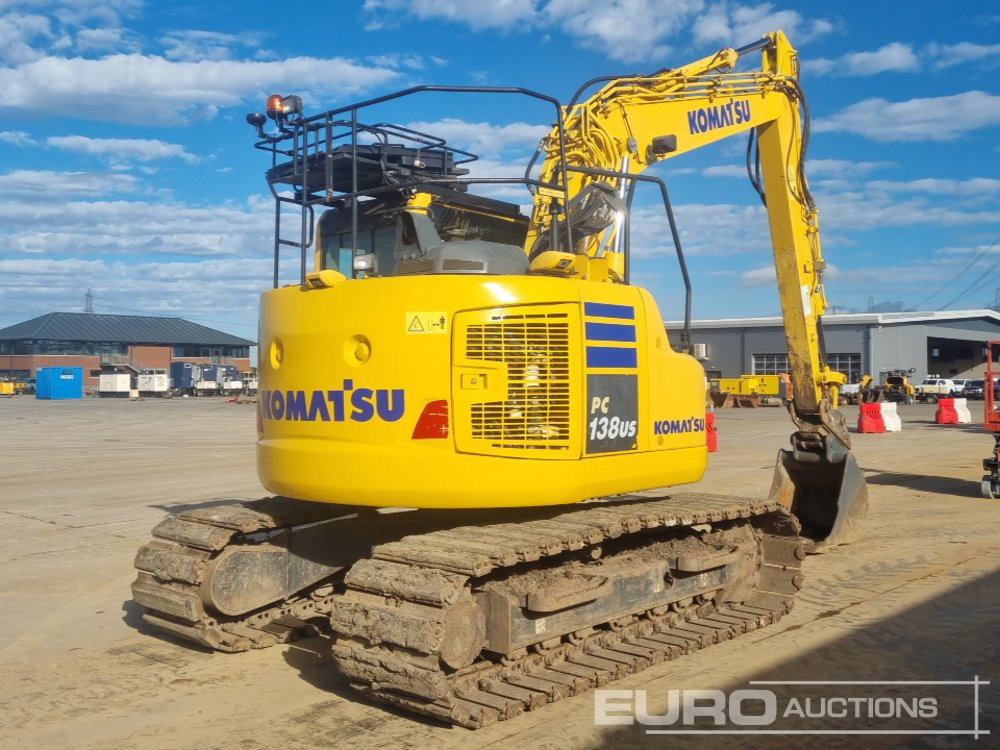 2018 Komatsu PC138US-11 - Гусеничный экскаватор: фото 5 2018 Komatsu PC138US-11 - Гусеничный экскаватор: фото 5