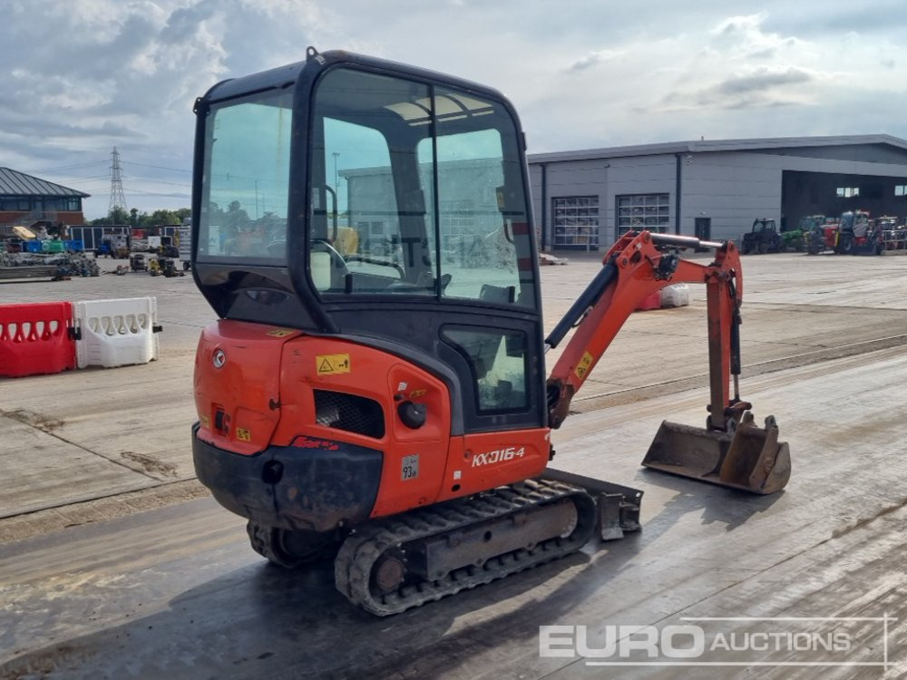 2018 Kubota KX016-4 - Мини-экскаватор: фото 5 2018 Kubota KX016-4 - Мини-экскаватор: фото 5