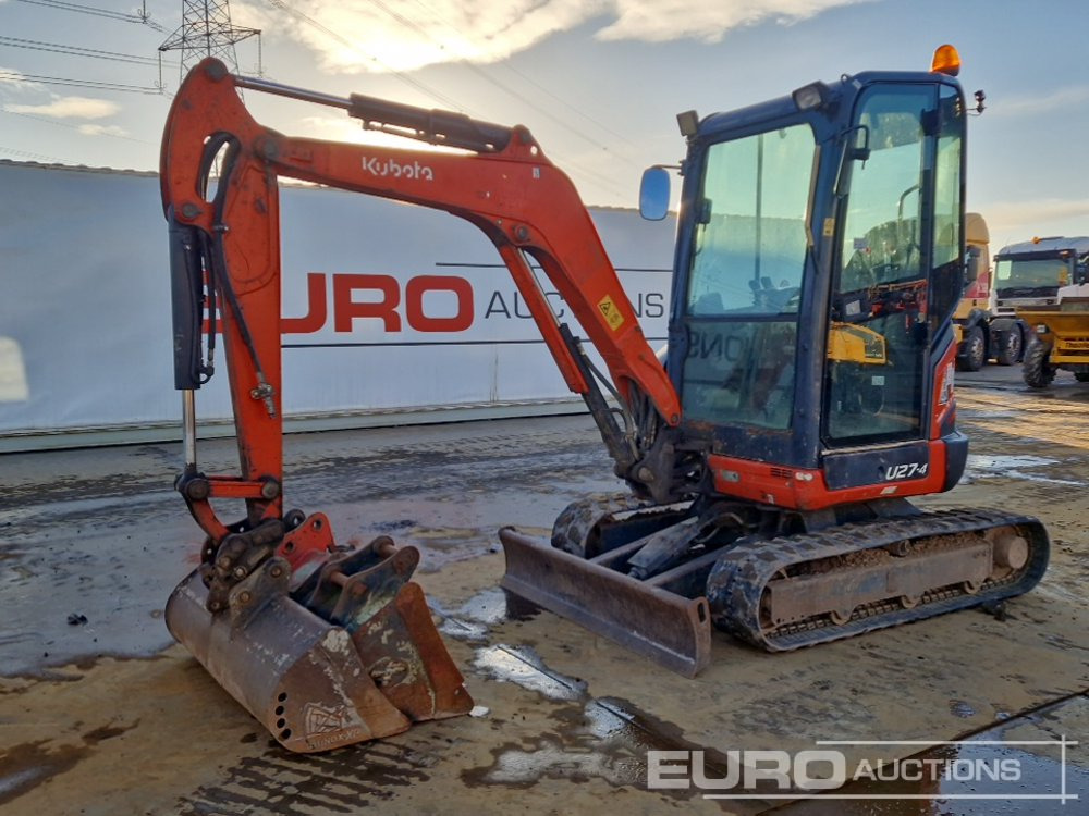 2018 Kubota U27-4 - Мини-экскаватор: фото 1 2018 Kubota U27-4 - Мини-экскаватор: фото 1