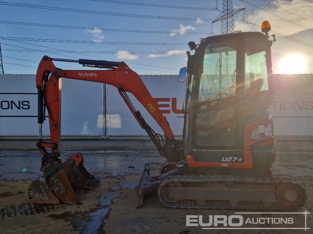 2018 Kubota U27-4 - Мини-экскаватор: фото 2 2018 Kubota U27-4 - Мини-экскаватор: фото 2