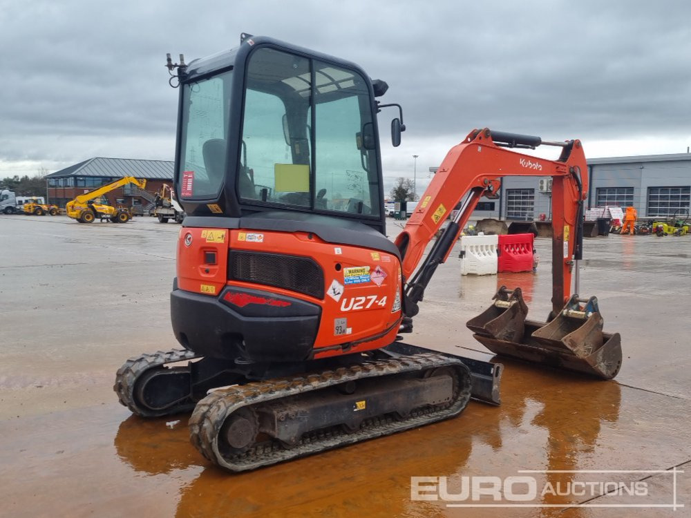 2018 Kubota U27-4 - Мини-экскаватор: фото 5 2018 Kubota U27-4 - Мини-экскаватор: фото 5