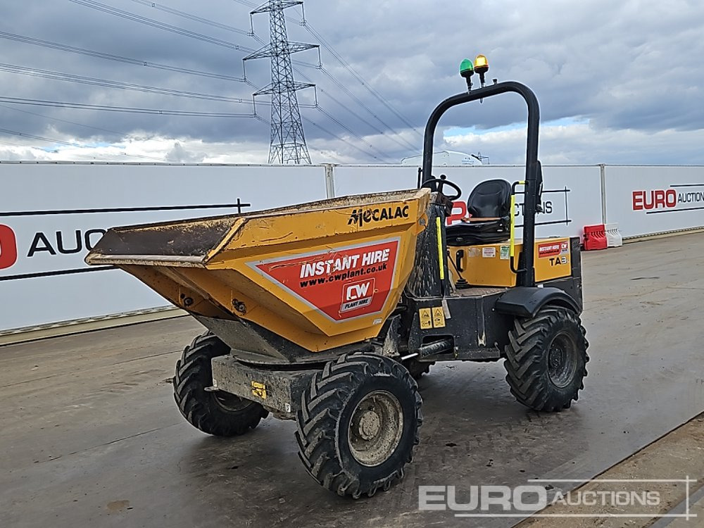 2018 Mecalac TA3S - Мини-самосвал: фото 1 2018 Mecalac TA3S - Мини-самосвал: фото 1