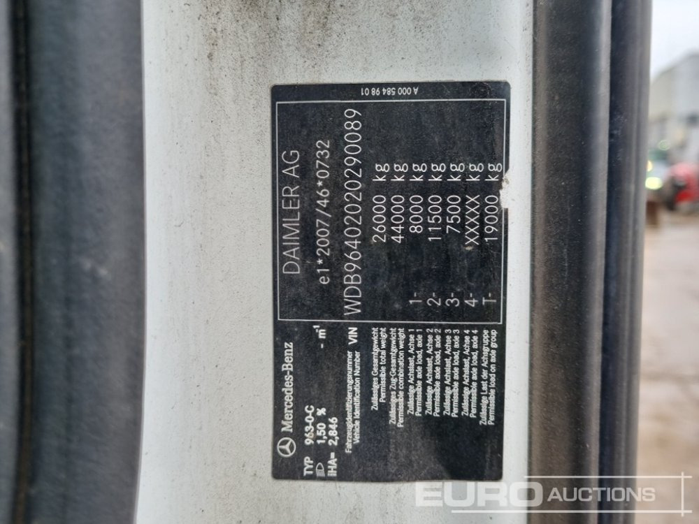 Грузовик бортовой/ Платформа 2018 Mercedes Arocs 2533: фото 45