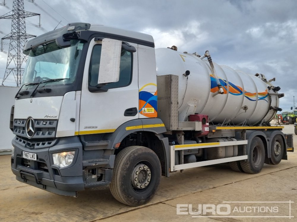 2018 Mercedes Arocs 2533 - Грузовик-цистерна: фото 1 2018 Mercedes Arocs 2533 - Грузовик-цистерна: фото 1