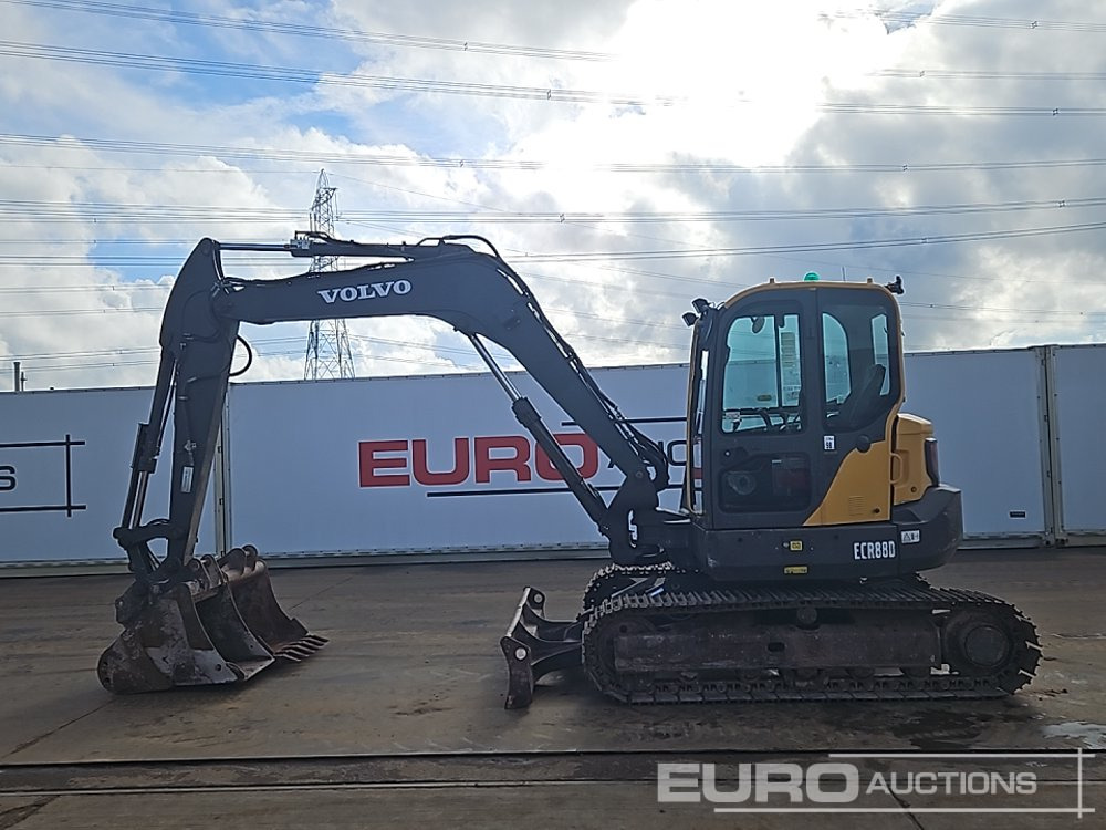 2018 Volvo ECR88D - Мини-экскаватор: фото 2 2018 Volvo ECR88D - Мини-экскаватор: фото 2