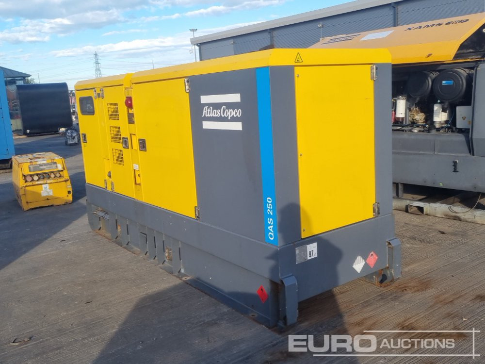 2019 Atlas Copco QAS 250 - Электрогенератор: фото 1 2019 Atlas Copco QAS 250 - Электрогенератор: фото 1