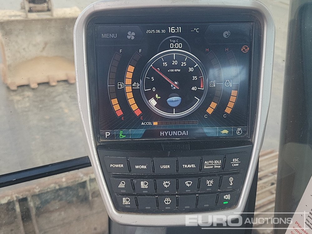 Гусеничный экскаватор 2019 Hyundai HX145LCR: фото 48