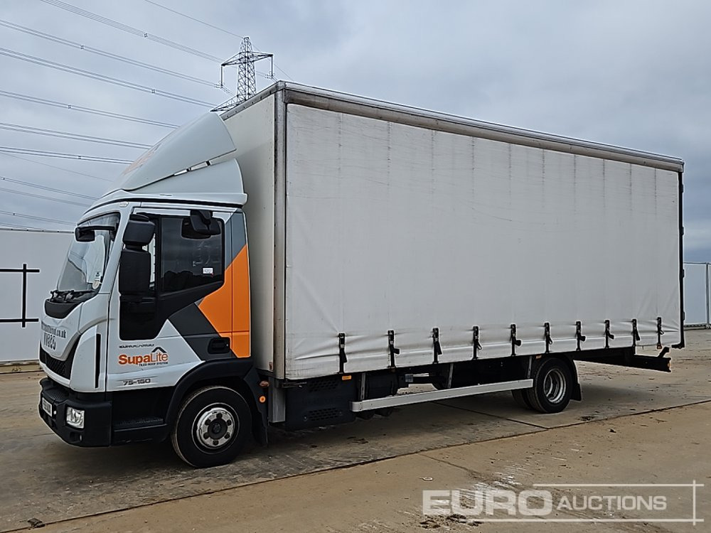 2019 Iveco Euro Cargo 75-160 - Тентованный грузовик: фото 1 2019 Iveco Euro Cargo 75-160 - Тентованный грузовик: фото 1