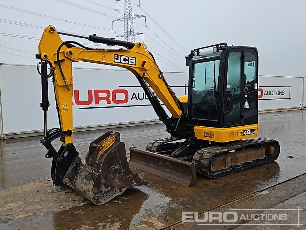 2019 JCB 48Z-1 - Мини-экскаватор: фото 1 2019 JCB 48Z-1 - Мини-экскаватор: фото 1