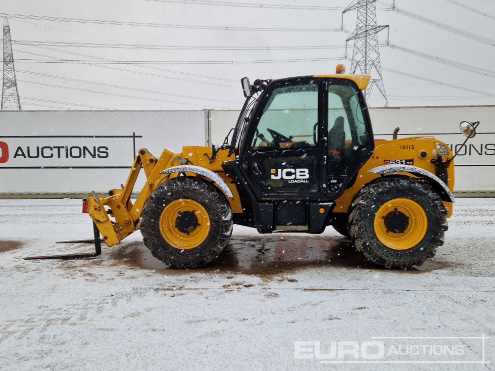 2019 JCB 531-70 - Телескопический погрузчик: фото 2 2019 JCB 531-70 - Телескопический погрузчик: фото 2
