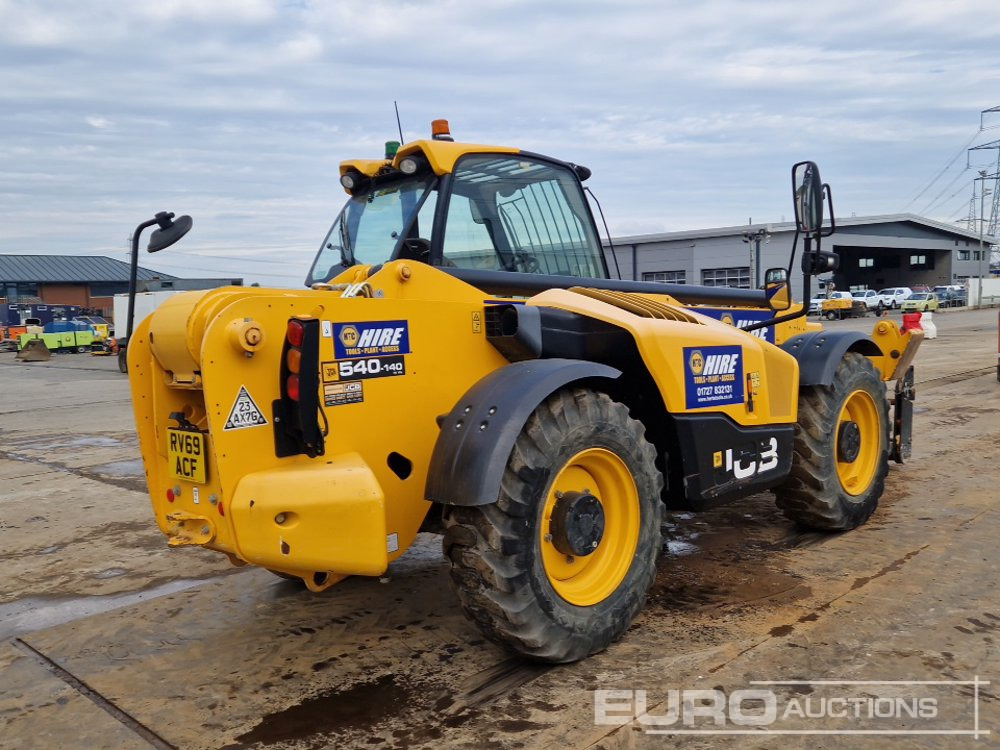 2019 JCB 540-140 Hi Viz - Телескопический погрузчик: фото 5 2019 JCB 540-140 Hi Viz - Телескопический погрузчик: фото 5
