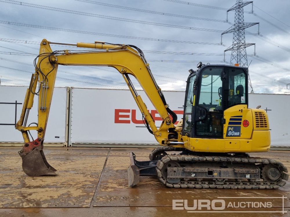 2019 Komatsu PC80MR-5E0 - Мини-экскаватор: фото 2 2019 Komatsu PC80MR-5E0 - Мини-экскаватор: фото 2