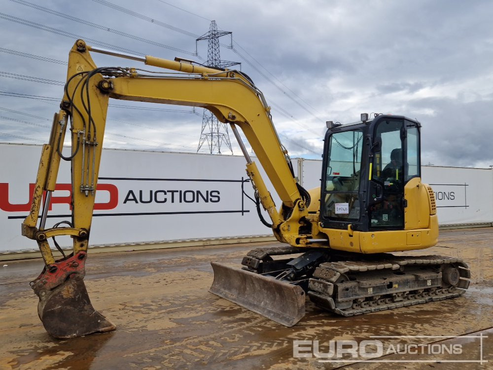 2019 Komatsu PC80MR-5E0 - Мини-экскаватор: фото 1 2019 Komatsu PC80MR-5E0 - Мини-экскаватор: фото 1