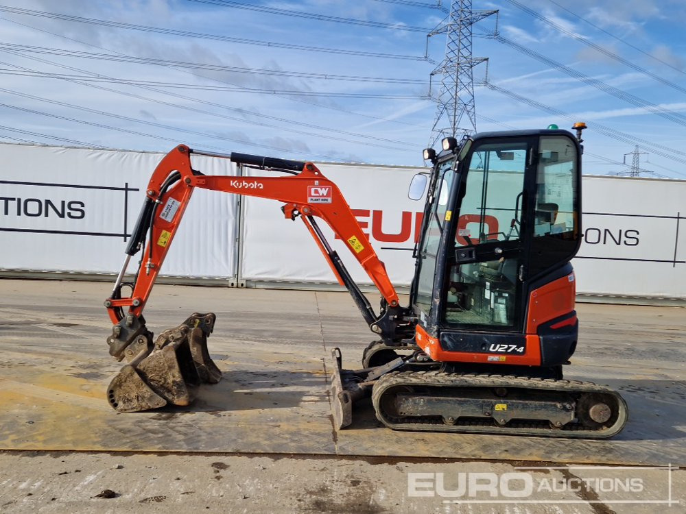 2019 Kubota U27-4 - Мини-экскаватор: фото 2 2019 Kubota U27-4 - Мини-экскаватор: фото 2