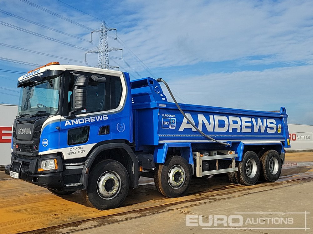2019 Scania P410XT - Самосвал: фото 1 2019 Scania P410XT - Самосвал: фото 1