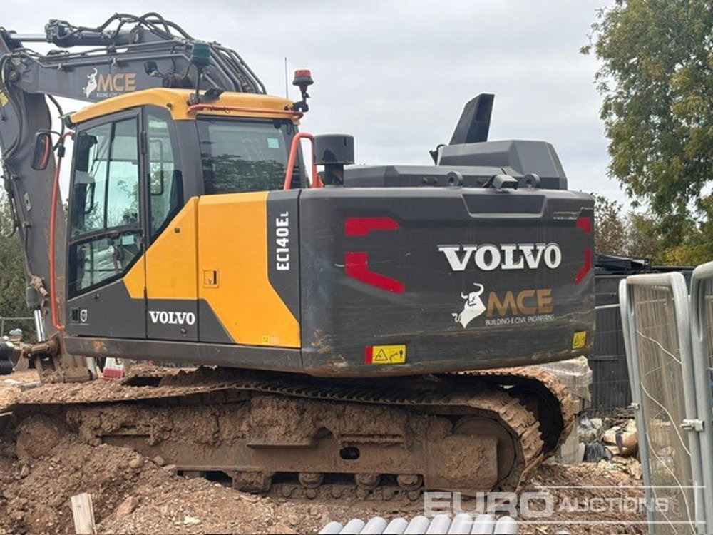 2019 Volvo EC140EL - Гусеничный экскаватор: фото 3 2019 Volvo EC140EL - Гусеничный экскаватор: фото 3