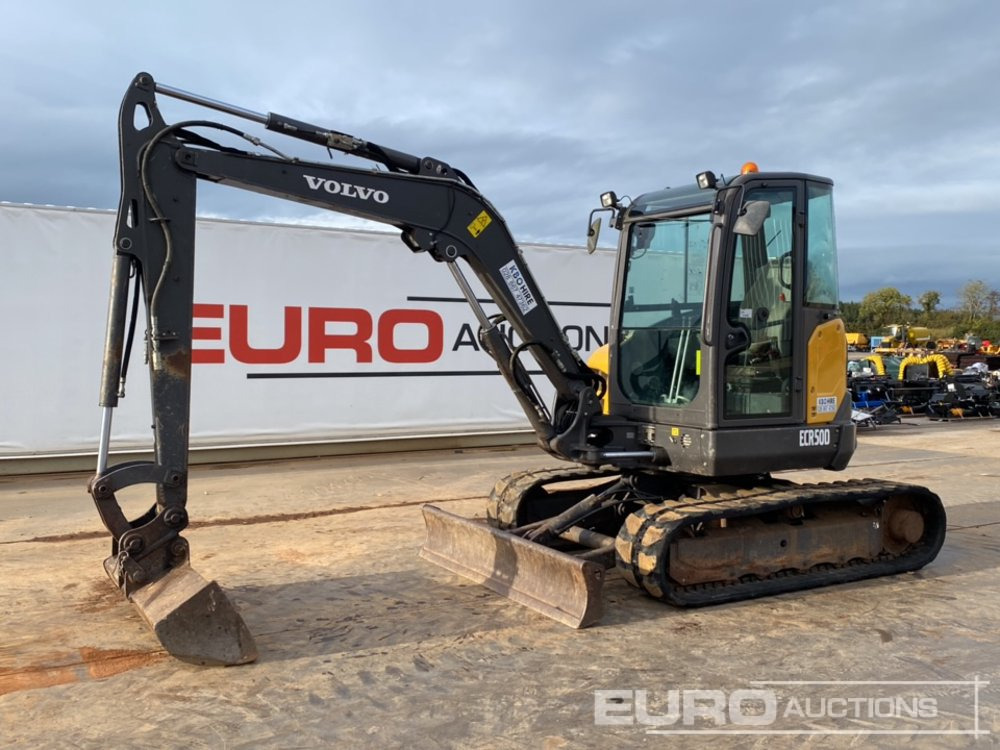 2019 Volvo ECR50D - Мини-экскаватор: фото 1 2019 Volvo ECR50D - Мини-экскаватор: фото 1