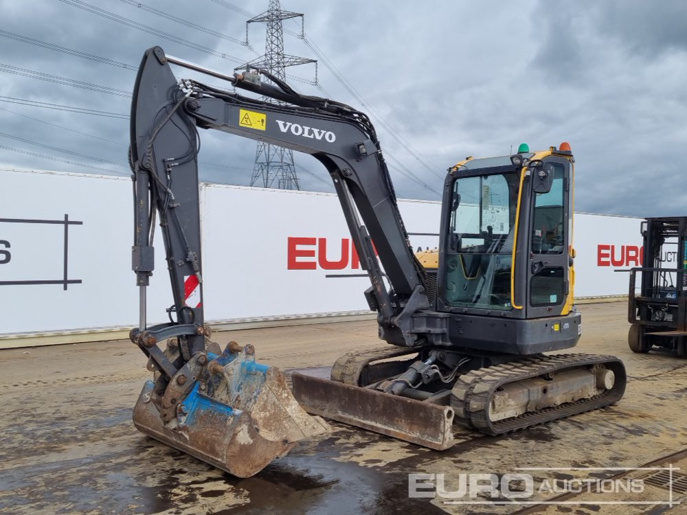 2019 Volvo ECR58D - Мини-экскаватор: фото 1 2019 Volvo ECR58D - Мини-экскаватор: фото 1