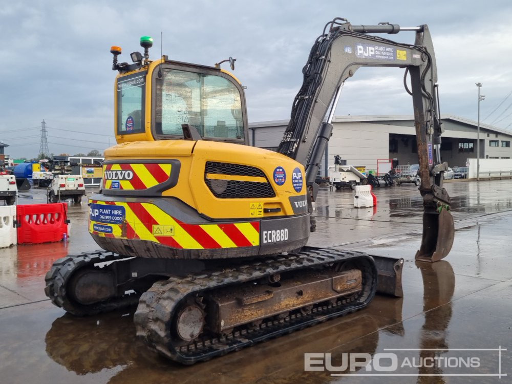 2019 Volvo ECR88D - Мини-экскаватор: фото 5 2019 Volvo ECR88D - Мини-экскаватор: фото 5